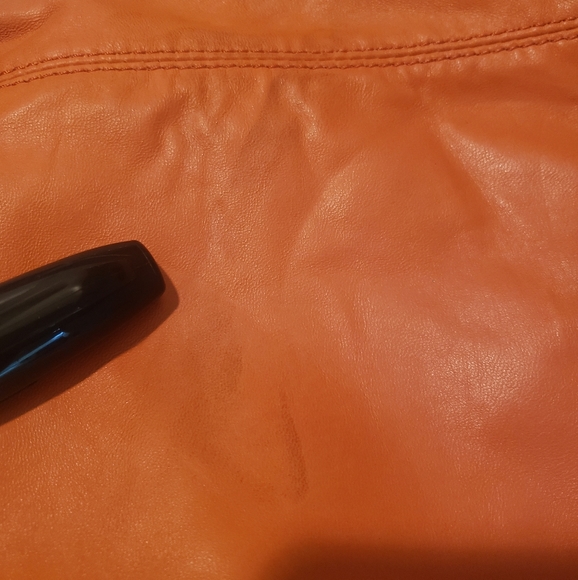 MICHAEL KORS TANGERINE LEATHER HANDBAG - Picture 7 of 7